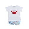 Conjunto baño niño cangrejo Calamaro