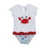 Conjunto baño niña cangrejo Calamaro