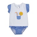 Conjunto baño niña sorbete Calamaro