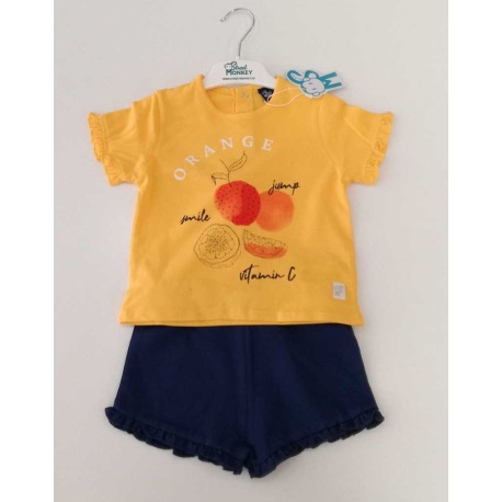 Conjunto bebe niña "fruits"