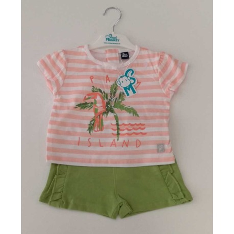 Conjunto bebe niña "island"