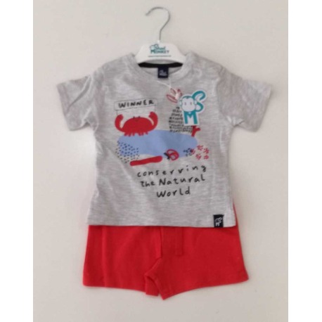 Conjunto bebe niño Natural Worl