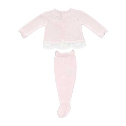 Conjunto bebe ml puntilla Martin Aranda