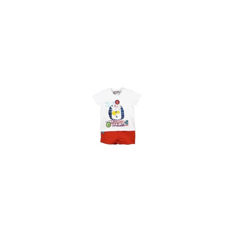Conjunto punto leon de bebé niño