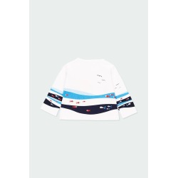 Camiseta punto "sea world" de bebé Boboli