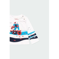Camiseta "peces" de bebé niña Boboli