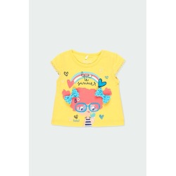 Camiseta punto "summer" bebé niña Boboli