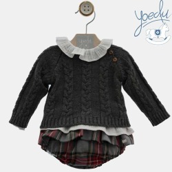 Conjunto baby 3 piezas trenzas Yoedu