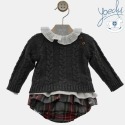 Conjunto baby 3 piezas trenzas Yoedu