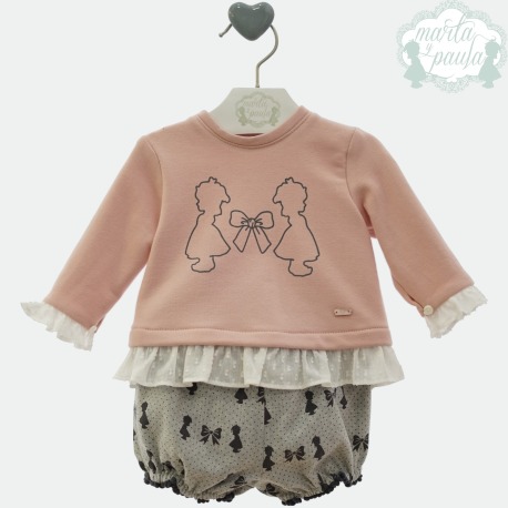 Conjunto ranita "Bonnie" Marta y Paula