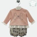 Conjunto ranita "Bonnie" Marta y Paula
