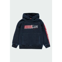 Sudadera felpa denim "new york" de niño Boboli