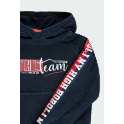 Sudadera felpa denim "new york" de niño Boboli