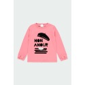 Camiseta punto "Mon amour" niña Boboli