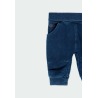 Pantalón felpa denim de bebé Boboli