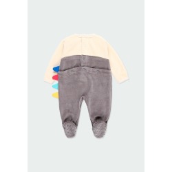 Pelele terciopelo de bebé Boboli