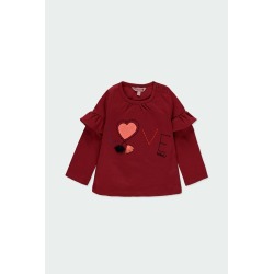 Camiseta punto "bbl love" niña Boboli
