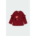 Camiseta punto "bbl love" niña Boboli