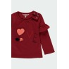 Camiseta punto "bbl love" niña Boboli