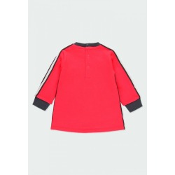 Vestido felpa con bolsillos pelo Boboli