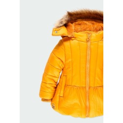 Parka tejido técnico de niña Boboli