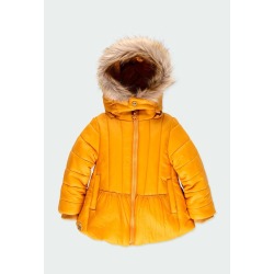 Parka tejido técnico de niña Boboli