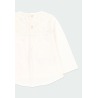 Camiseta punto con guipur de niña Boboli