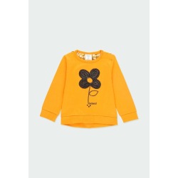 Camiseta punto combinada flores de niña Boboli