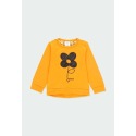 Camiseta punto combinada flores de niña Boboli