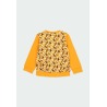 Camiseta punto combinada flores de niña Boboli