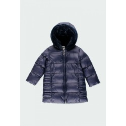 Parka tejido técnico de niña Boboli