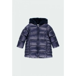 Parka tejido técnico de niña Boboli