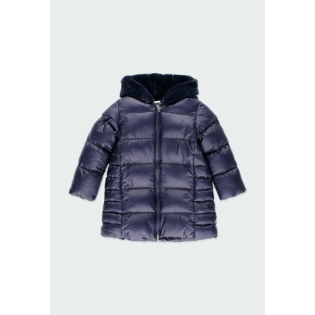 Parka tejido técnico de niña Boboli