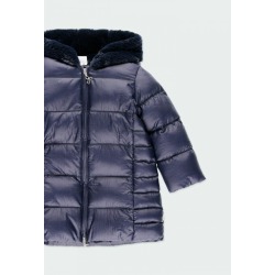 Parka tejido técnico de niña Boboli