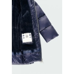 Parka tejido técnico de niña Boboli