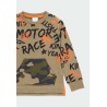 Camiseta punto estampada de niño Boboli