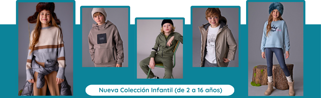 Descubre la nueva colección de Invierno infantil (de 2 a 16 años)
