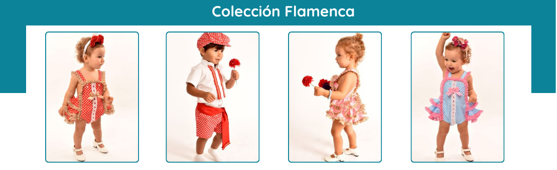 Colección de moda flamenca para los pequeños de la casa